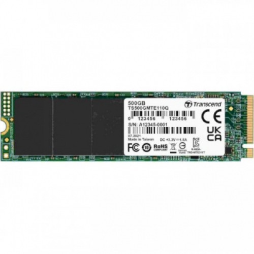 Накопитель SSD M.2 2280 500GB Transcend (TS500GMTE110Q)