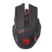 Мышка Marvo G909L USB з ігровою поверхнею G1 Black (G909L+G1)