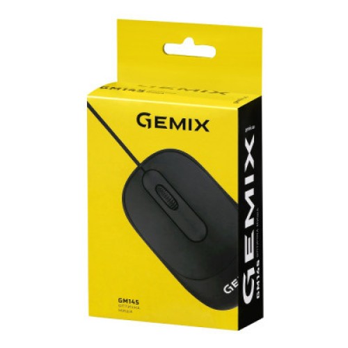 Мышка Gemix GM145 USB Black (GM145Bk)