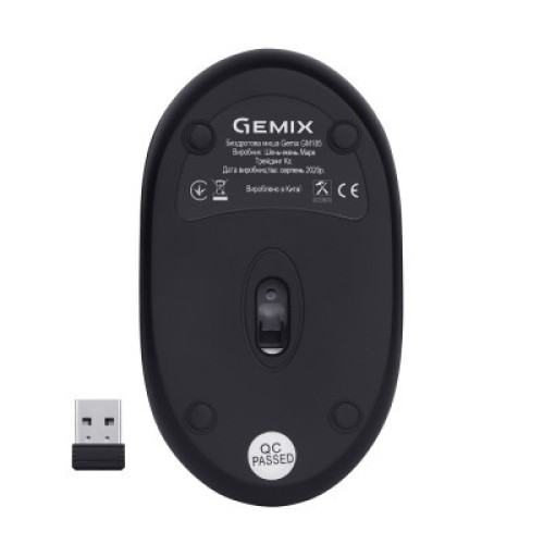 Мышка Gemix GM185 Wireless Black (GM185Bk)