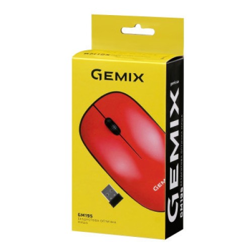Мышка Gemix GM195 Wireless Red (GM195Rd)
