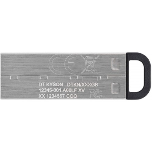USB флеш накопитель Kingston 256GB DT Kyson Silver/Black USB 3.2 (DTKN/256GB)