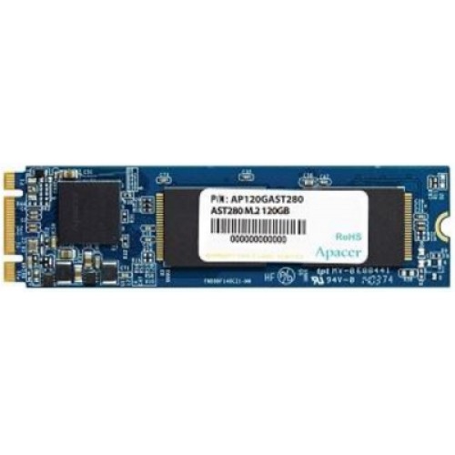 Накопитель SSD M.2 2280 120GB Apacer (AP120GAST280--1)