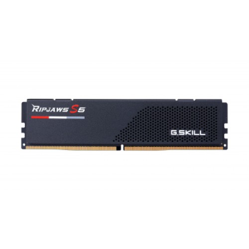 Модуль памяти для компьютера DDR5 32GB (2x16GB) 5600 MHz Ripjaws S5 Black G.Skill (F5-5600J4040C16GX2-RS5K)