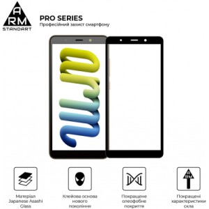 Стекло защитное Armorstandart Pro для TECNO Pop 3 Black (ARM61777)