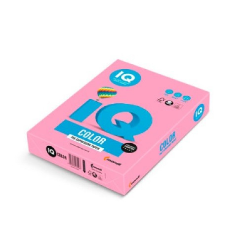 Бумага Mondi IQ color А4 pastel, 160g 250sh Pink (PI25/A4/160/IQ)