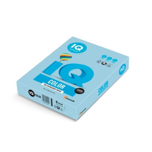 Бумага Mondi IQ color А4 pastel, 80g 500sheets, Blue Ice (OBL70/A4/80/IQ)
