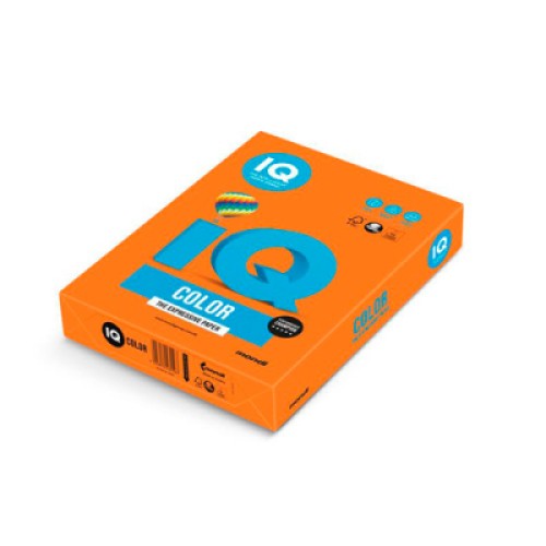 Бумага Mondi IQ color А4 intensive, 80g 500sheets, Orange (OR43/A4/80/IQ)