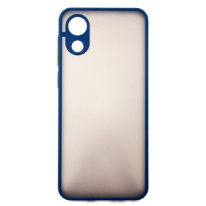 Чехол для мобильного телефона Dengos Matte для Samsung Galaxy A03 Core (blue) (DG-TPU-MATT-97)
