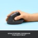 Мышка Logitech Lift Vertical Ergonomic Wireless/Bluetooth Graphite (910-006473)