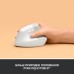 Мышка Logitech Lift Vertical Ergonomic Wireless/Bluetooth White (910-006475)