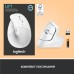 Мышка Logitech Lift Vertical Ergonomic Wireless/Bluetooth White (910-006475)