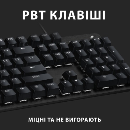 Клавиатура Logitech G413 SE Mechanical Tactile Switch USB Black (920-010438)