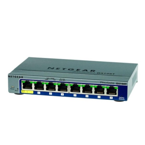 Коммутатор сетевой Netgear GS108T-300PES