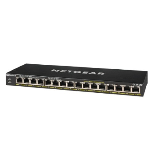Коммутатор сетевой Netgear GS316PP-100EUS