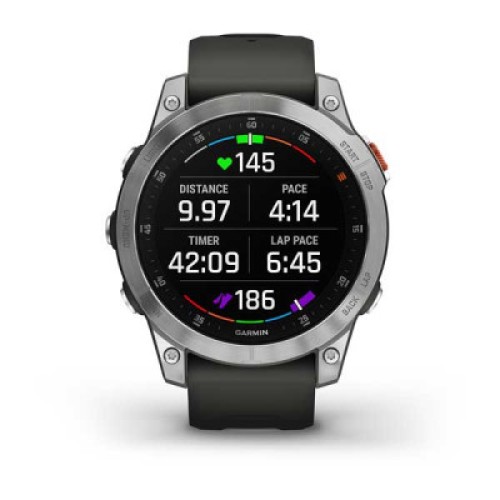Смарт-часы Garmin EPIX gen 2, Slate, GPS (010-02582-01)