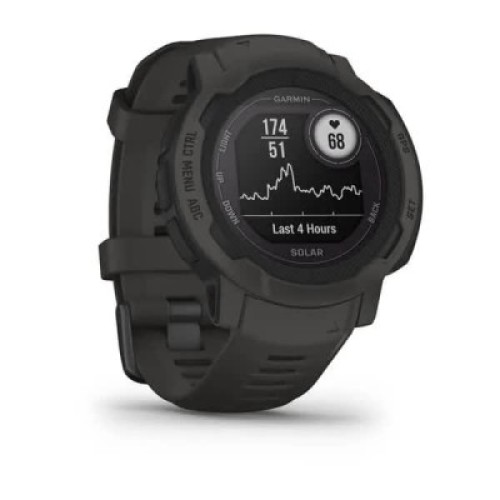 Смарт-часы Garmin Instinct 2, Solar, Graphite, GPS (010-02627-00)
