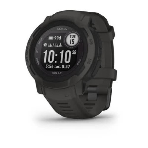Смарт-часы Garmin Instinct 2, Solar, Graphite, GPS (010-02627-00)