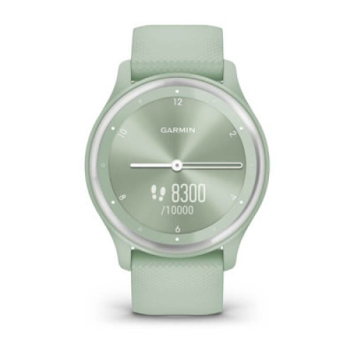 Смарт-годинник Garmin vivomove Sport, Cool mint, Silicone, (010-02566-03)
