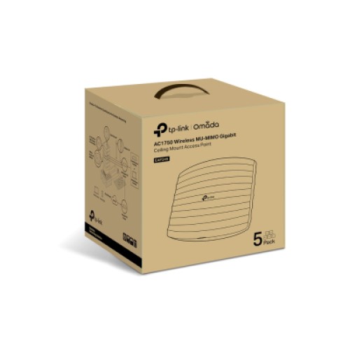 Точка доступа Wi-Fi TP-Link EAP245-5-PACK