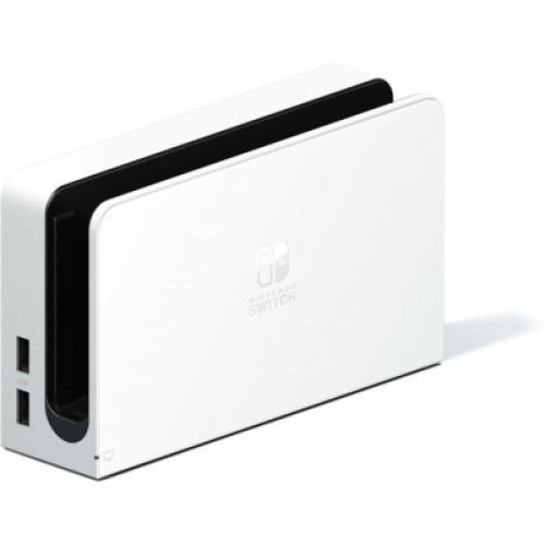Игровая консоль Nintendo Switch OLED (белая) (045496453435)
