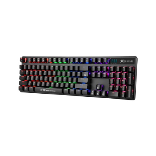Клавиатура Xtrike ME GK-980 6 colors-LED Mechanical Red Switch USB Black (GK-980)