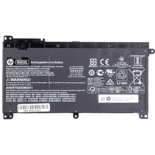 Аккумулятор для ноутбука HP Omen 15 (BI03XL) 11.34V 3440mAh (NB461769)
