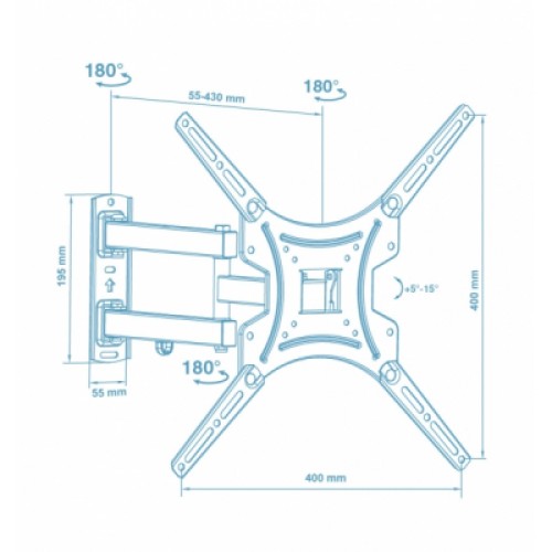 Кронштейн Walfix R-383B