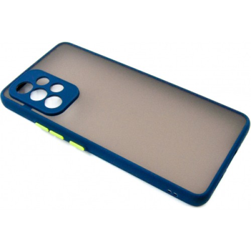 Чехол для мобильного телефона Dengos Matte Samsung Galaxy A53 (blue) (DG-TPU-MATT-101)