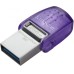 USB флеш накопитель Kingston 256GB DataTraveler microDuo 3C USB 3.2/Type C (DTDUO3CG3/256GB)