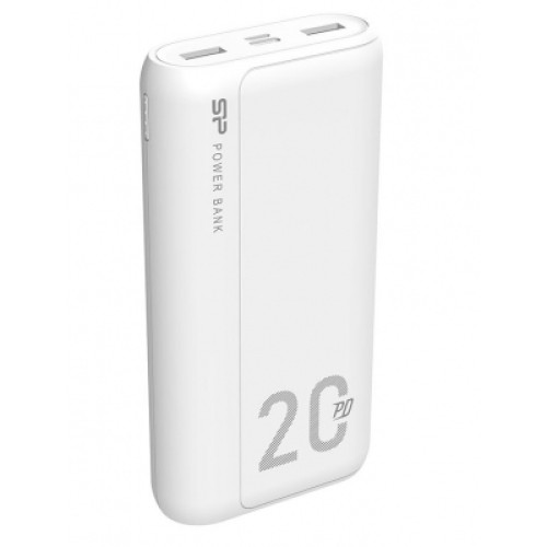 Батарея универсальная Silicon Power QS15 20000mAh PD/18W, QC3.0, Type-C, Micro-USB, 2*USB-A, whi (SP20KMAPBKQS150W)