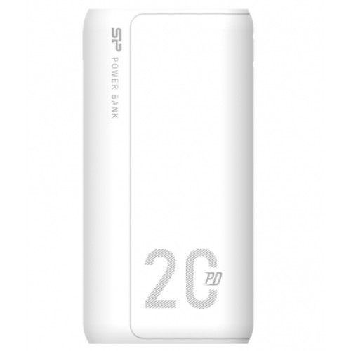 Батарея универсальная Silicon Power QS15 20000mAh PD/18W, QC3.0, Type-C, Micro-USB, 2*USB-A, whi (SP20KMAPBKQS150W)