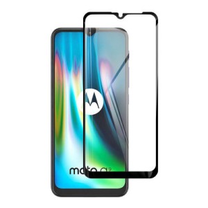Стекло защитное PowerPlant Full screen Motorola Moto G9, Black (GL609376)