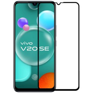Стекло защитное PowerPlant Full screen Vivo V20 SE, Black (GL609444)