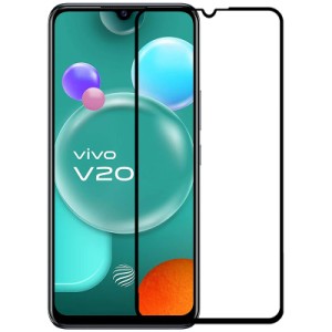 Стекло защитное PowerPlant Full screen Vivo V20, Black (GL609451)