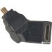 Переходник HDMI AF to micro HDMI AM, 360 degree PowerPlant (CA910618)