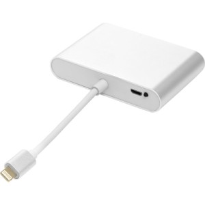 Переходник Lightning (M) to HDMI, VGA, 3.5mм (F) PowerPlant (CA911929)