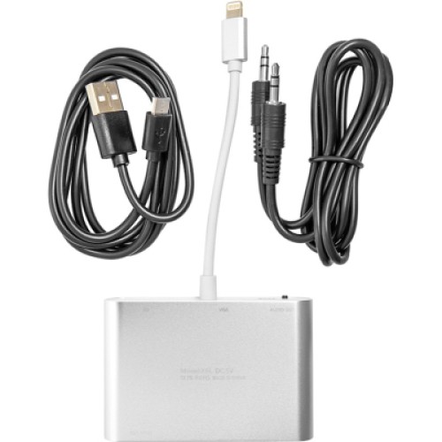 Переходник Lightning (M) to HDMI, VGA, 3.5mм (F) PowerPlant (CA911929)