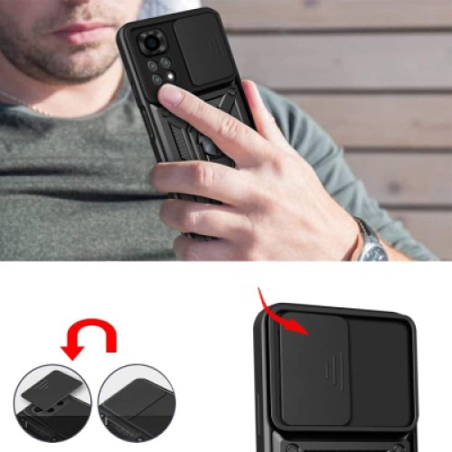 Чехол для мобильного телефона BeCover Military Xiaomi Redmi Note 11 / Note 11S Black (707413)