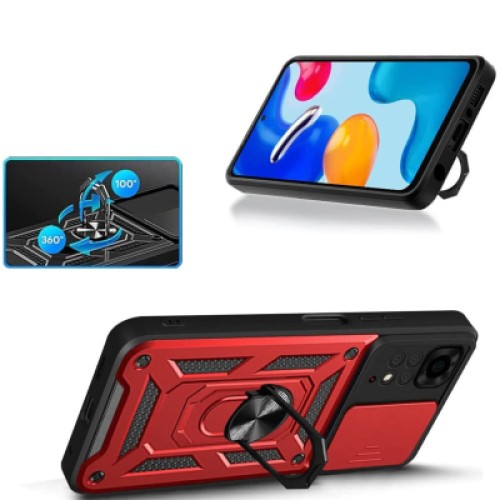 Чехол для мобильного телефона BeCover Military Xiaomi Redmi Note 11 / Note 11S Red (707415)