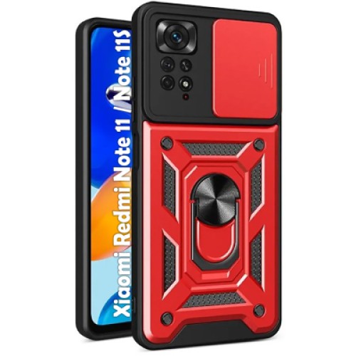 Чехол для мобильного телефона BeCover Military Xiaomi Redmi Note 11 / Note 11S Red (707415)