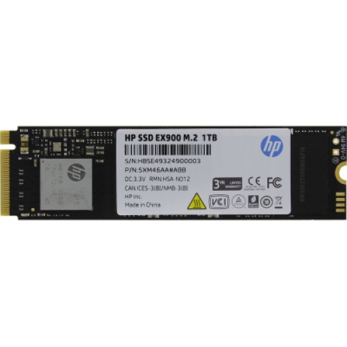 Накопитель SSD M.2 2280 1TB EX900 HP (5XM46AA)