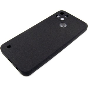 Чехол для мобильного телефона Dengos Carbon Realme C25y (black) (DG-TPU-CRBN-145)