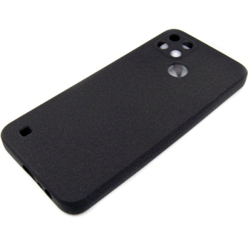 Чехол для мобильного телефона Dengos Carbon Realme C25y (black) (DG-TPU-CRBN-145)