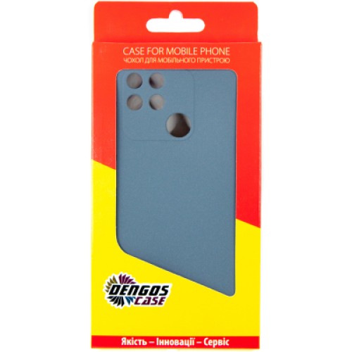 Чехол для мобильного телефона Dengos Carbon Realme Narzo 50A (grey) (DG-TPU-CRBN-152)