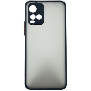 Чехол для мобильного телефона Dengos Matte Vivo Y33s (black) (DG-TPU-MATT-108)