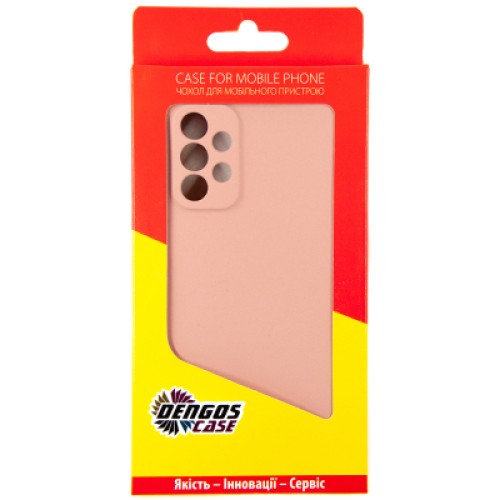 Чехол для мобильного телефона Dengos Soft Samsung Galaxy A23 (pink) (DG-TPU-SOFT-06)