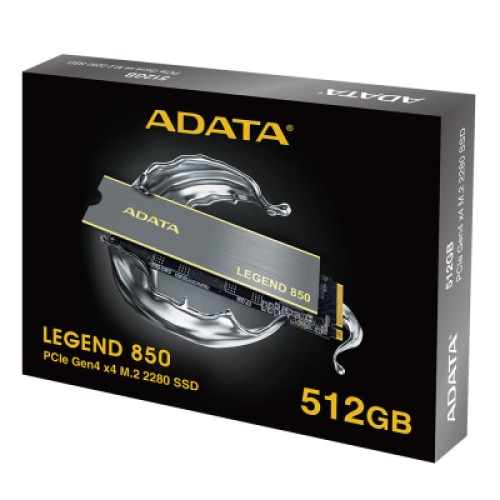 Накопитель SSD M.2 2280 512GB ADATA (ALEG-850-512GCS)