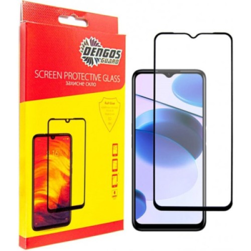 Стекло защитное Dengos Full Glue Realme C35 (TGFG-220)