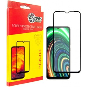 Стекло защитное Dengos Full Glue Realme Narzo 50A (TGFG-219)